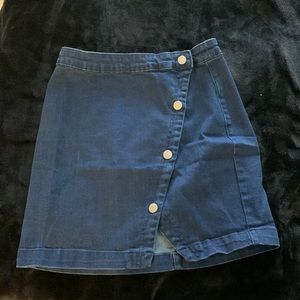 Francesca’s Jean Mini-Skirt; never worn